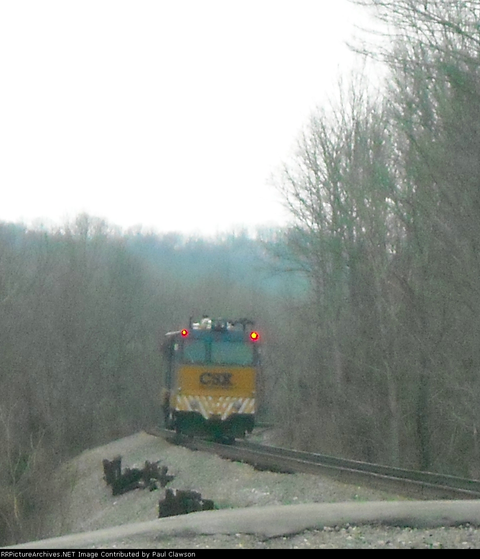 CSX GMS1 in Ben Hur, VA North Bound in Pennington DTC Block